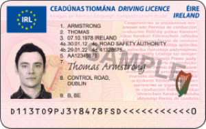 get fake irish driving licence